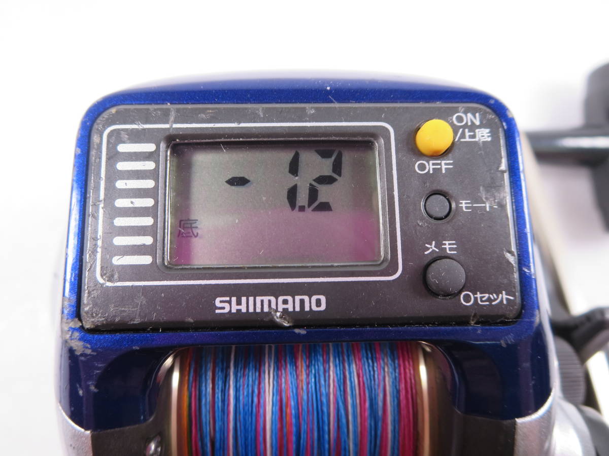 拜【液晶動作確認済】 シマノ SLS 小船 1000 デジタルカウンター