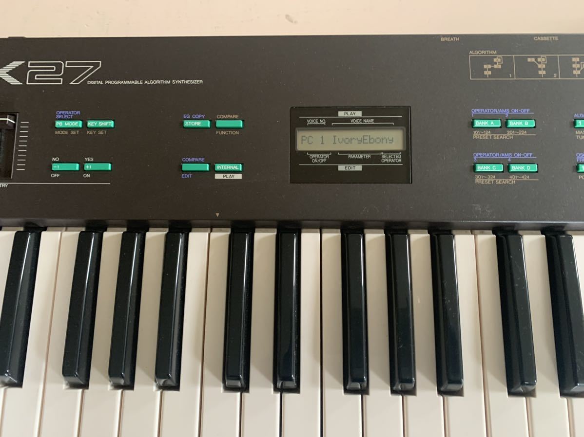YAMAHA DX27デジタルシンセサイザー (ヤマハ)｜売買されたオークション 