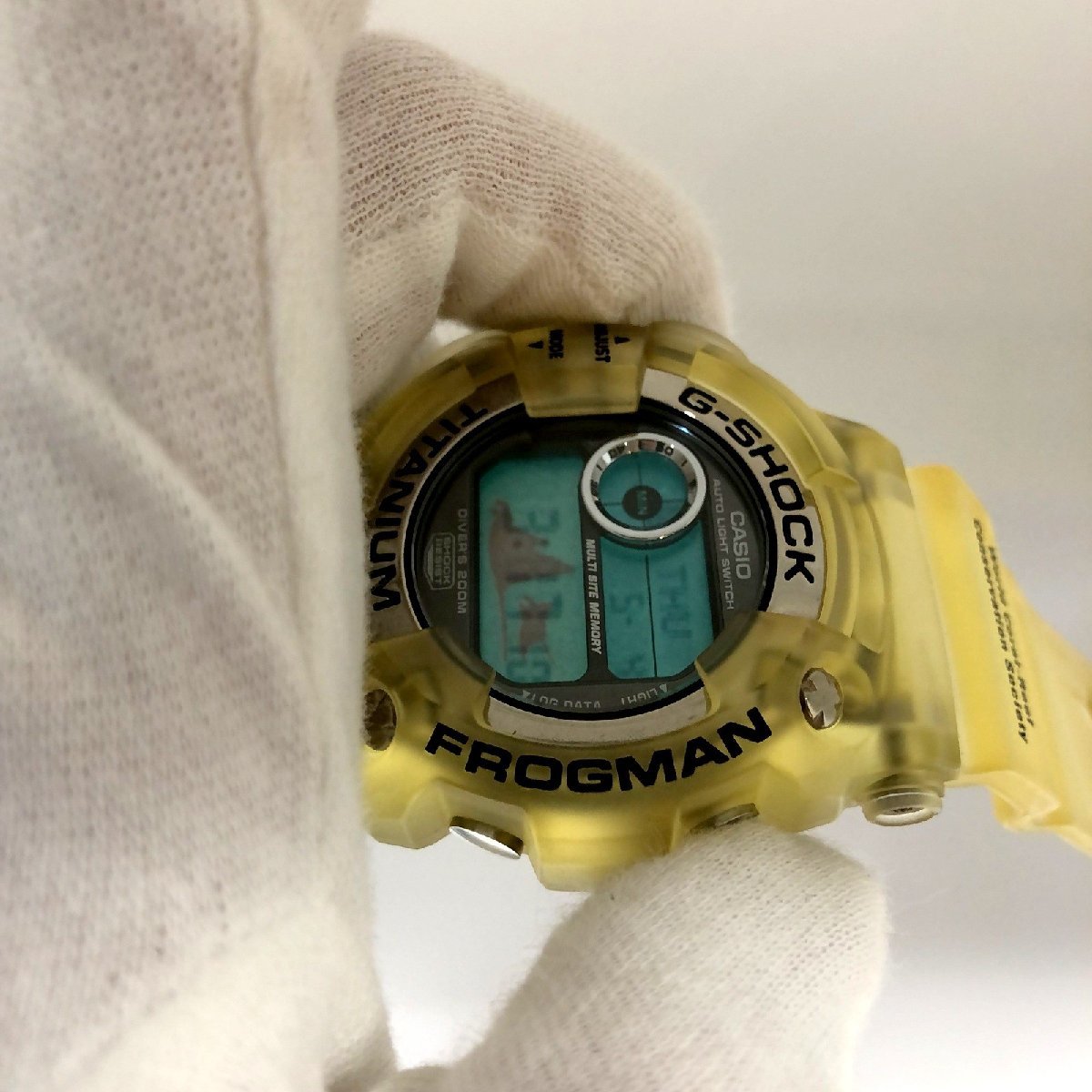 美品 G-SHOCK ジーショック CASIO カシオ 腕時計 DW-9900WC-1T 