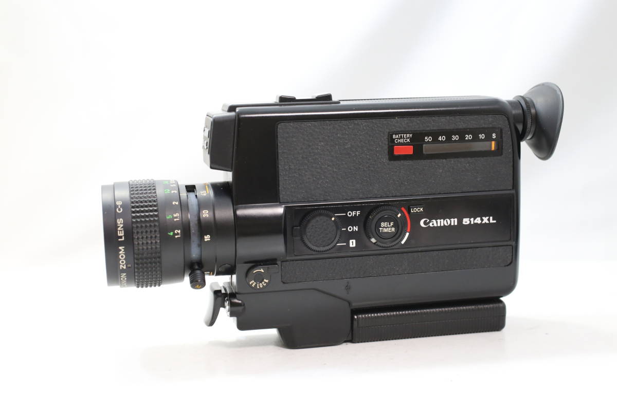 【希少】カメラまとめ売り 動作確認無しCanon 514XL-S等 現状品/簡易動作確認】キャノン Canon 514XL 8mm フィルムカメラ ZOOM