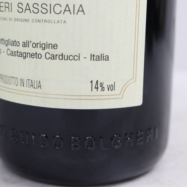 750ml サッシカイア 14% SASSICAIA［度数:14 SASSICAIA（サッシカイア