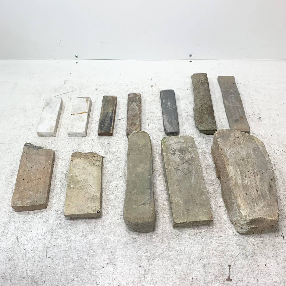 SE14△京都 旧家 天然砥石 砥石 人口砥石 天然石 庭石？自然石 まとめ 