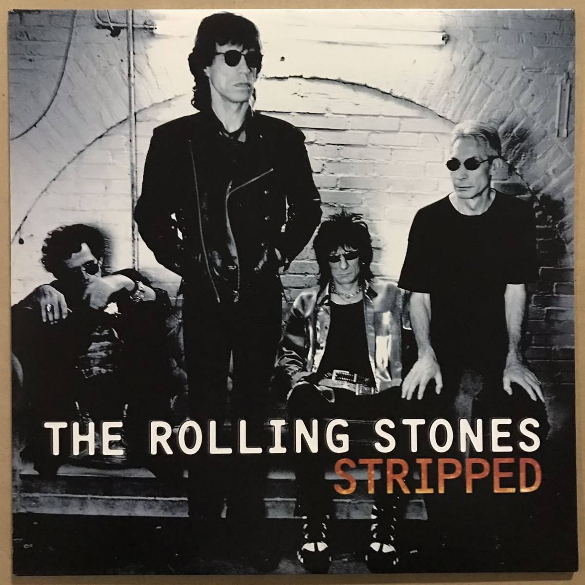 THE ROLLING STONES『STRIPPED』のUK LP盤レコード 貴重 UKオリジナル盤 THE ROLLING STONES STRIPPED 2枚組LP UK