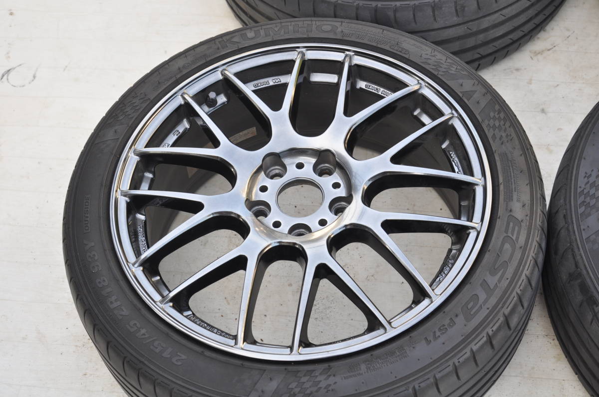 WORK EMOTION ワーク エモーション EMT M8R GTK 18インチ 7.5J +53 