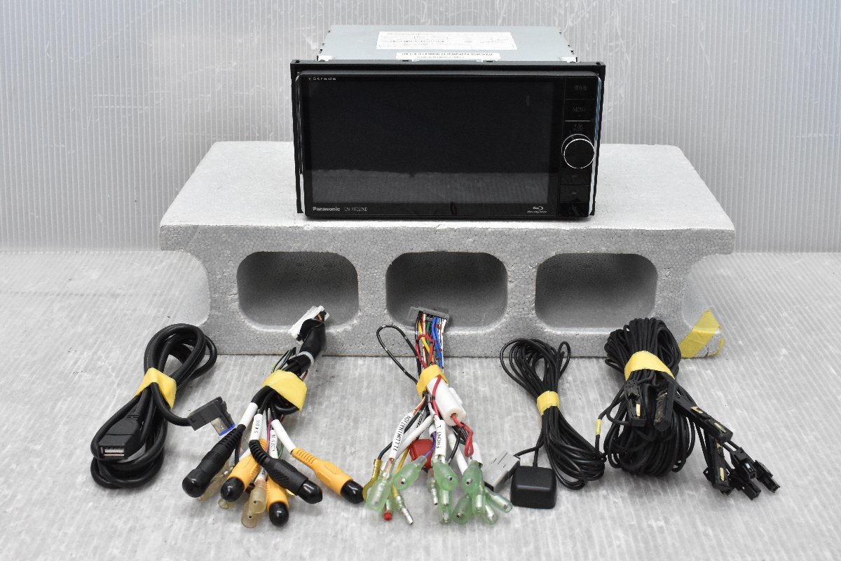 パナソニック 地デジ メモリー ナビ CN-RX02WD 2018年 ブルーレイ Bluetooth対応　*12