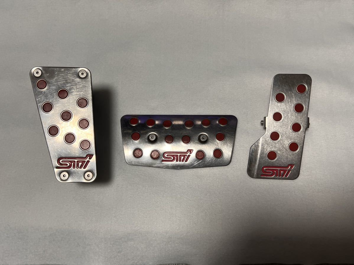 スバル インプレッサ GD/GG系 STIペダルセット