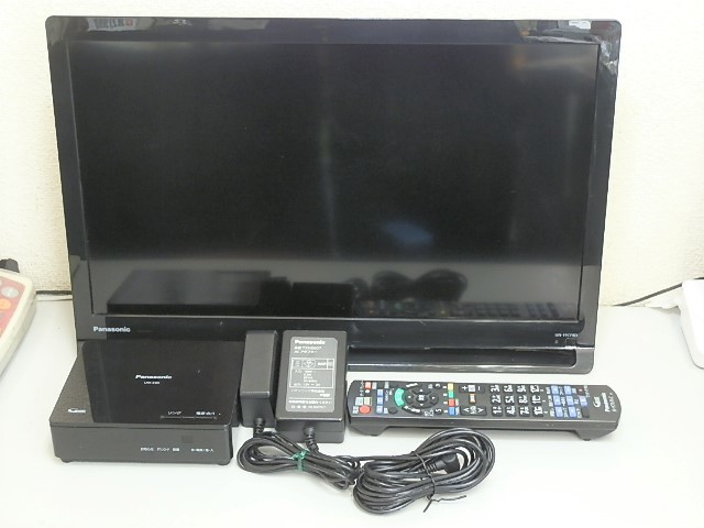 動作OK！パナソニック プライベートビエラ UN-19CF8 18年製 19インチ