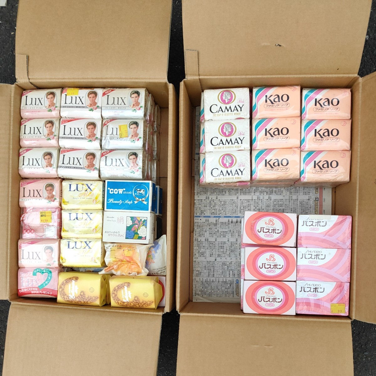 牛乳石鹸 資生堂 COW 花王 KAO LUX 固形石鹸 石鹸