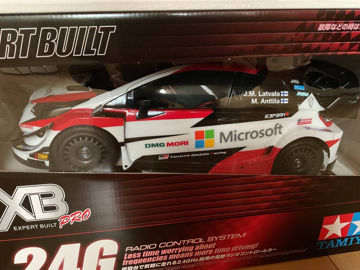 未使用TAMIYA XBタミヤ 1/10 電動RCカーエキスパートビルドトヨタ