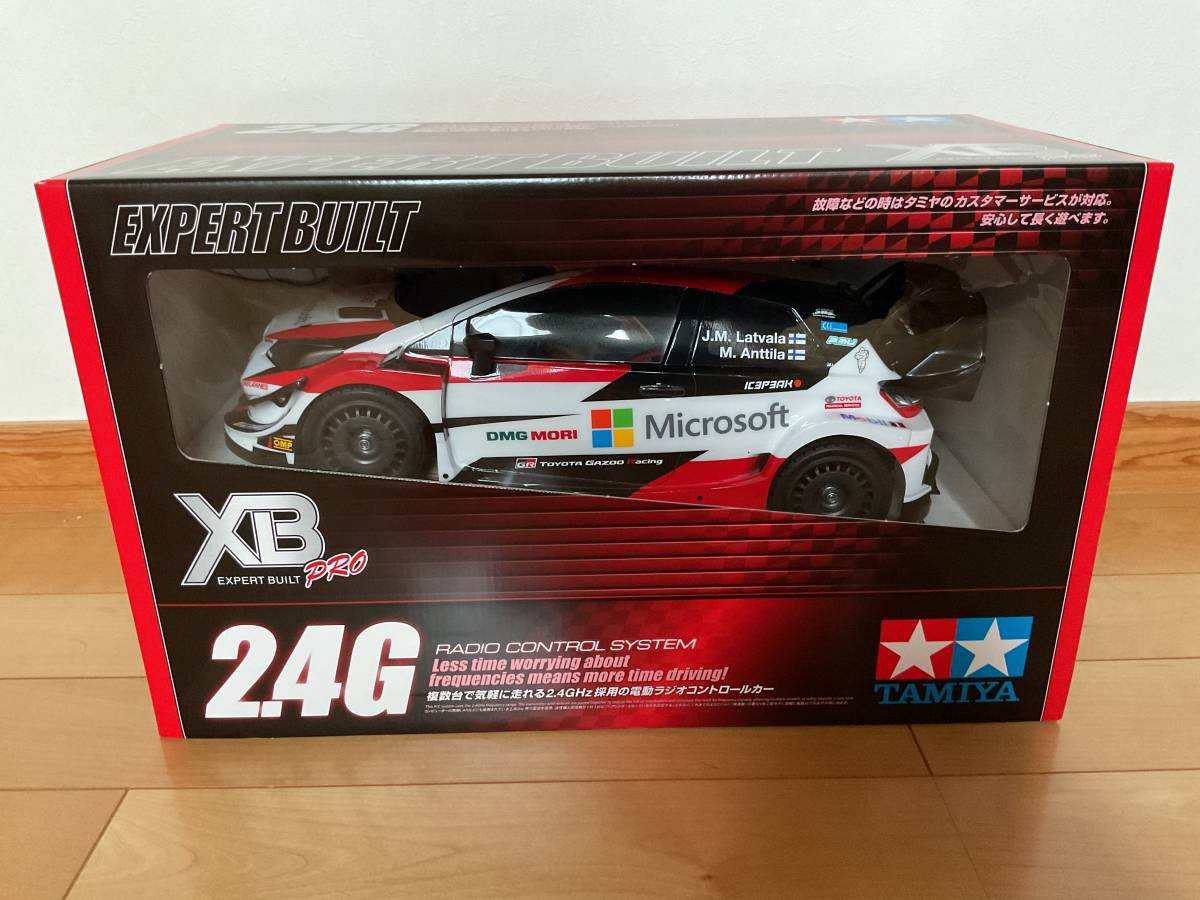 未使用TAMIYA XBタミヤ 1/10 電動RCカーエキスパートビルドトヨタ