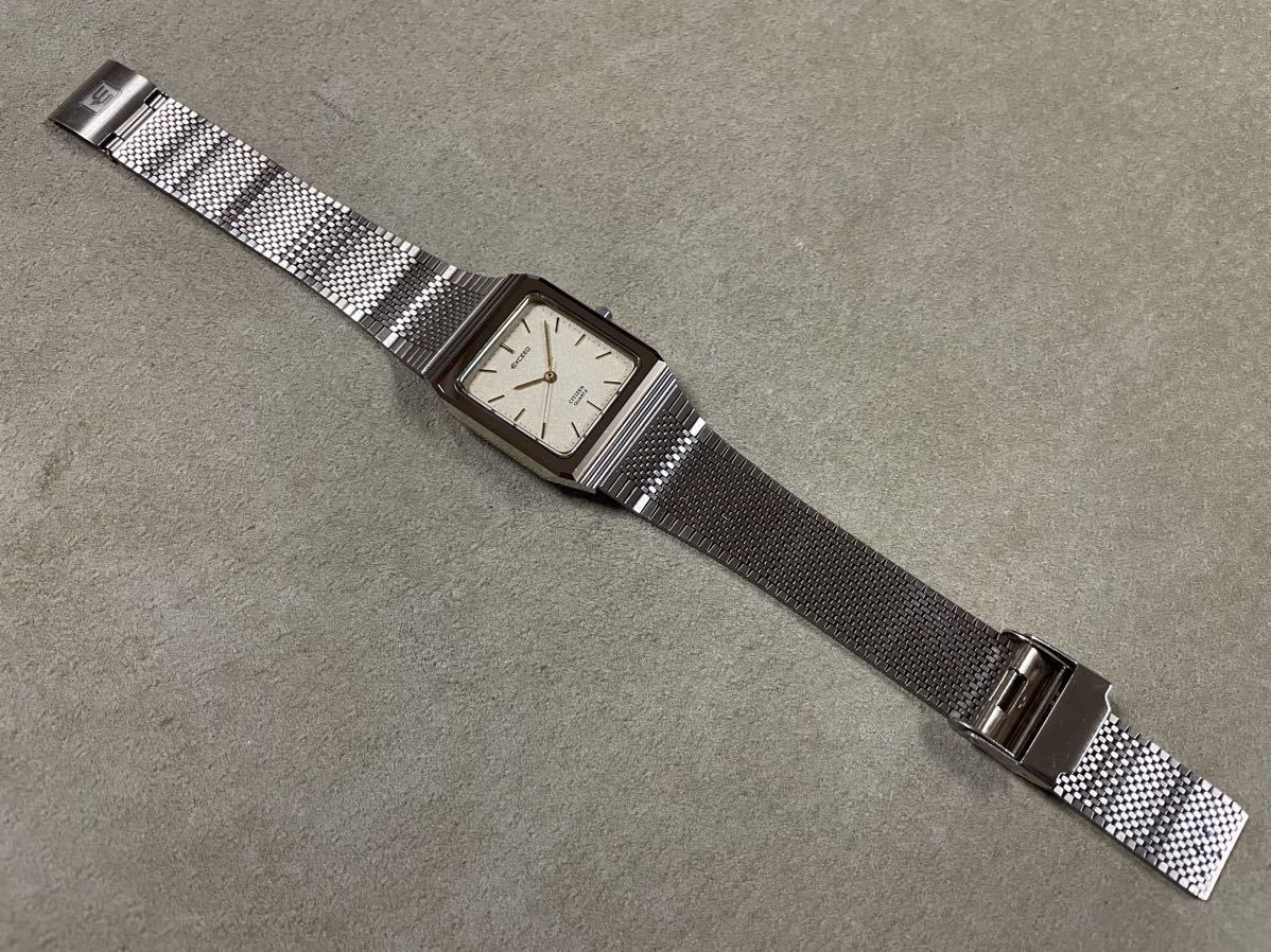 1円スタート】シチズン エクシード メンズ 超硬ケース 2730-273958 