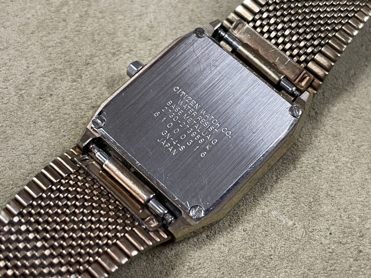 1円スタート】シチズン エクシード メンズ 超硬ケース 2730-273958 