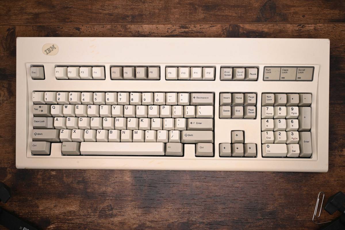 ★希少！★ IBM Model M 92G7453 #1003741 メカニカルキーボード