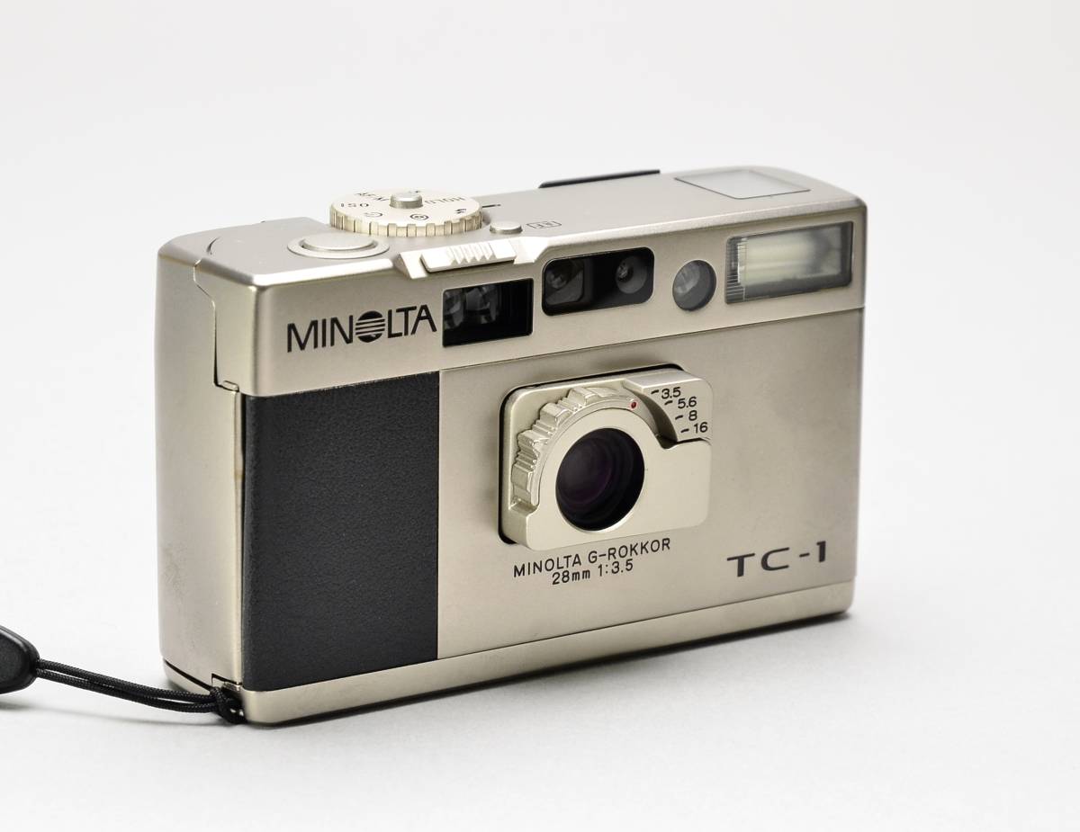MINOLTA TC-1 ⁄ G-ROKKOR 28mm F3.5 ミノルタ