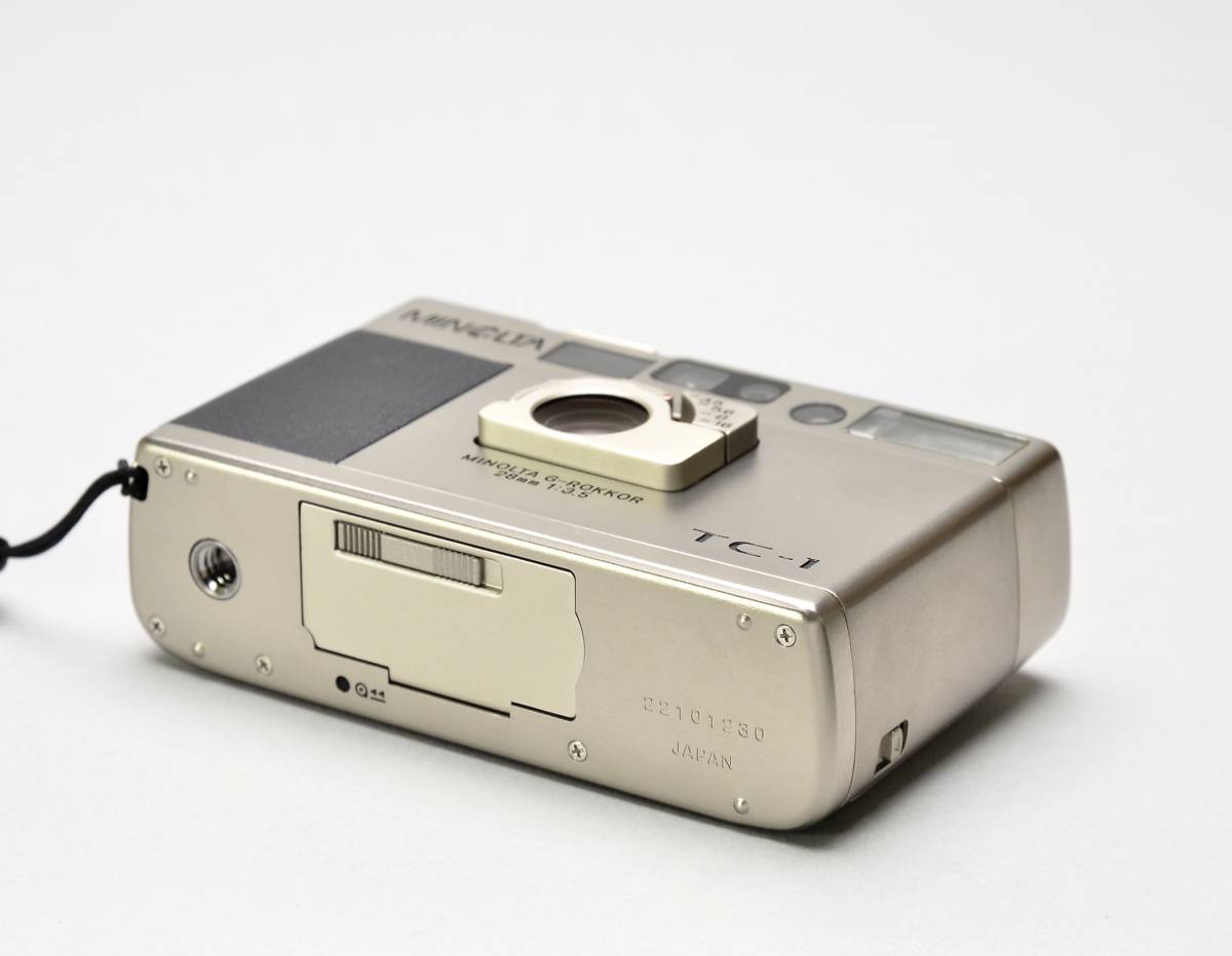 MINOLTA TC-1 ⁄ G-ROKKOR 28mm F3.5 ミノルタ