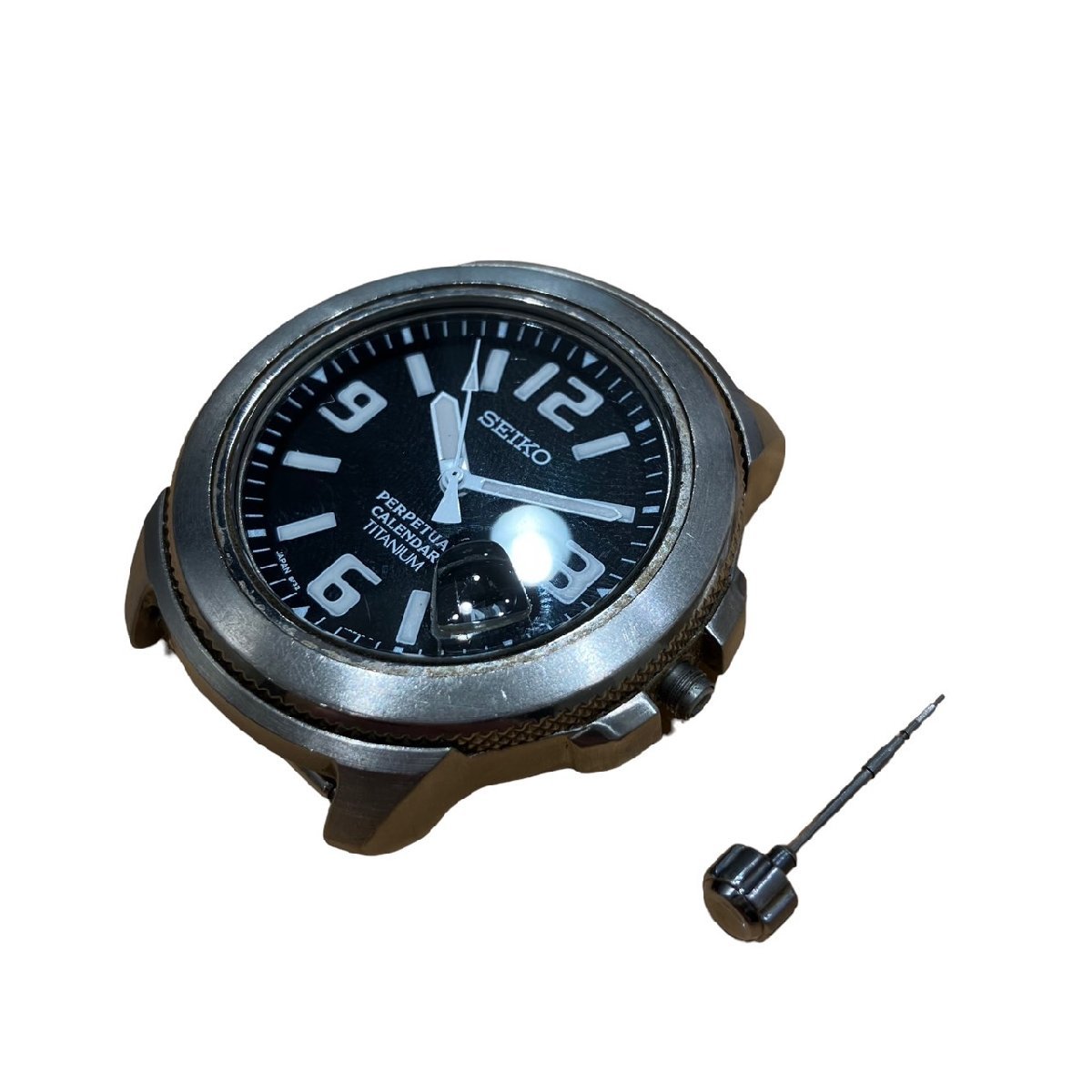 SEIKO セイコー セイコーチタン パーペチュアルカレンダー ケースのみ 