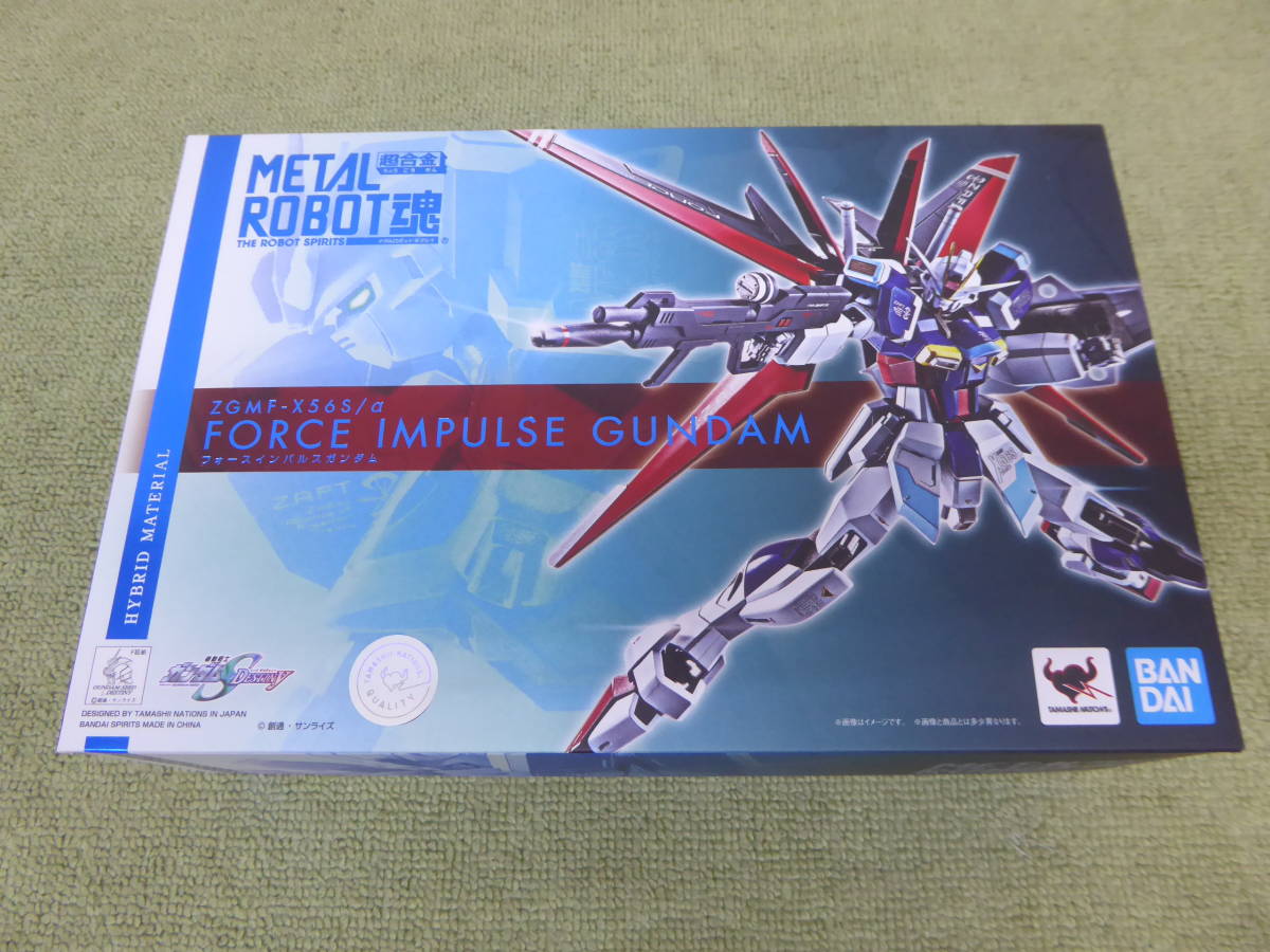 087-K88) 中古品 METAL ROBOT魂 フォースインパルスガンダム 機動戦士ガンダムSEED DESTINY バンダイ