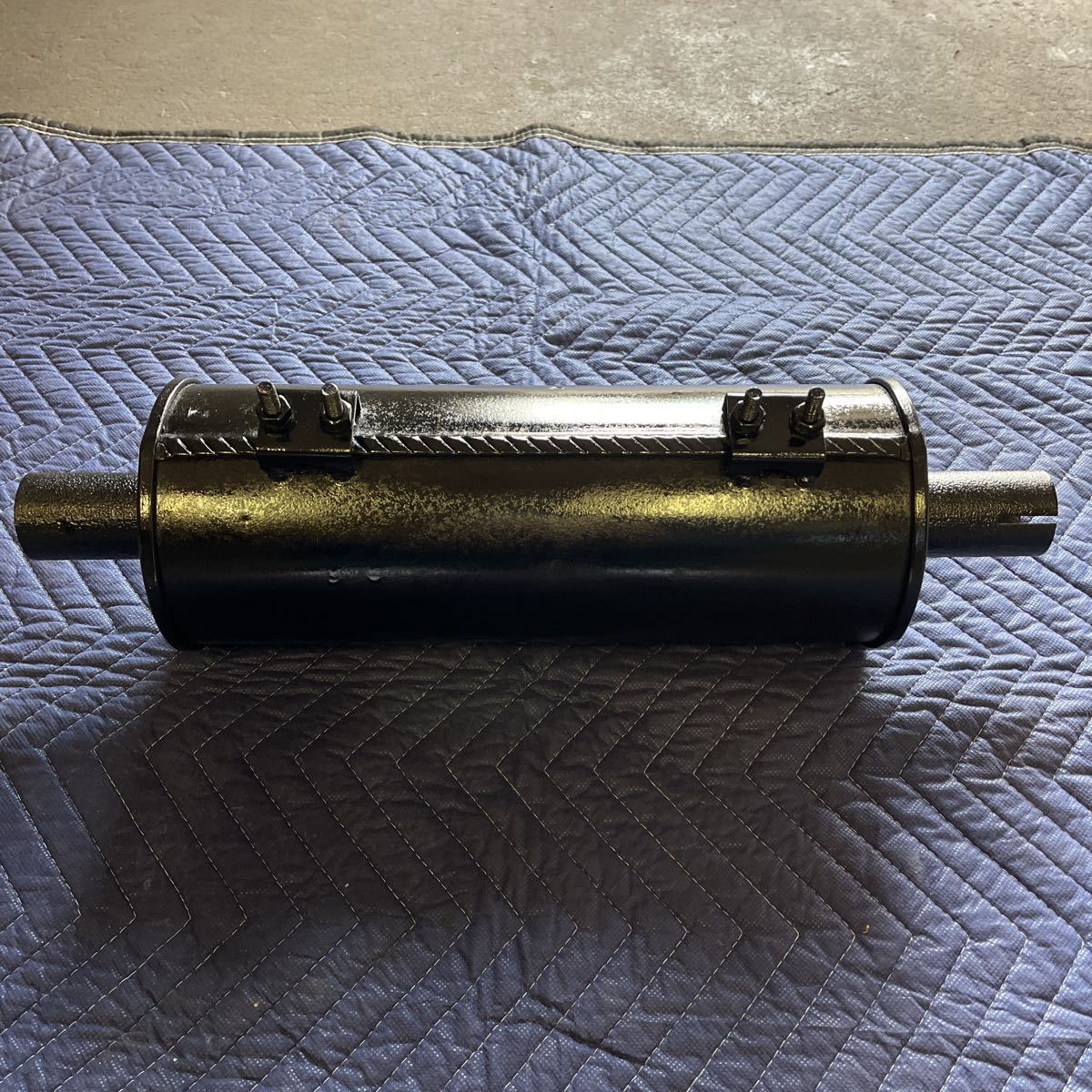 当時物 マニ割 ダブルマフラー ジェット製TYマフラー 加工有 デコトラ 