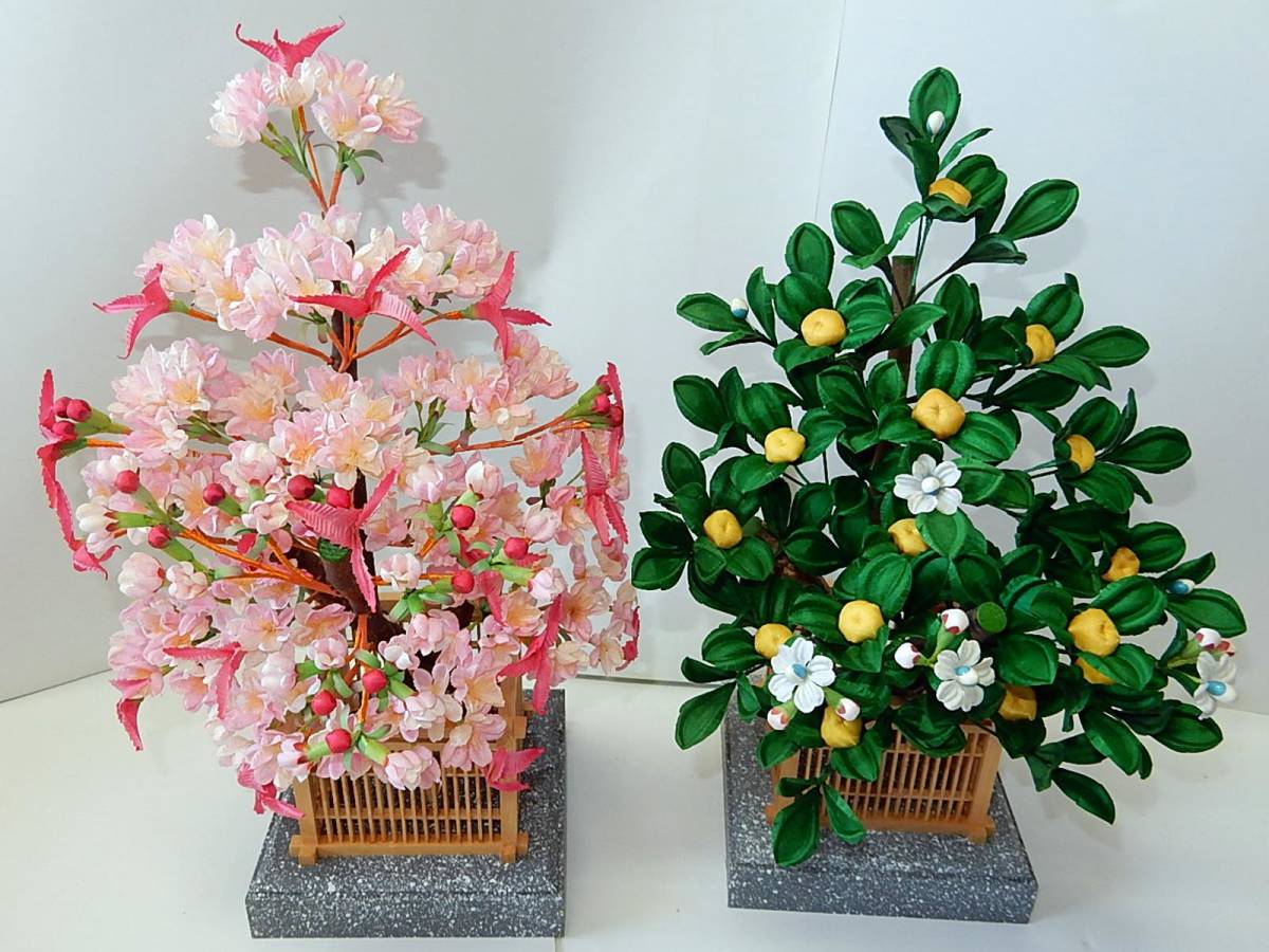 雛人形 – 桜橘 雛人形(ひな人形)、五 正絹 雛人形,親王飾り 真多呂人形 