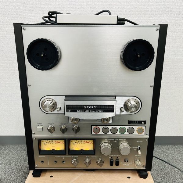 C304-H5-1459 SONY ソニー オープンリールデッキ TC-R6 RM-30 セット 通電確認済み ④