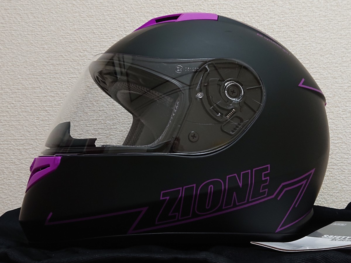 未使用】リード工業(LEAD) バイク用フルフェイスヘルメット ZIONE