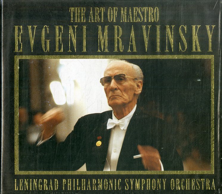T00005646/○CD10枚組ボックス/エフゲニー・ムラヴィンスキー「The Art Of Maestro Evgeni Mravinsky」