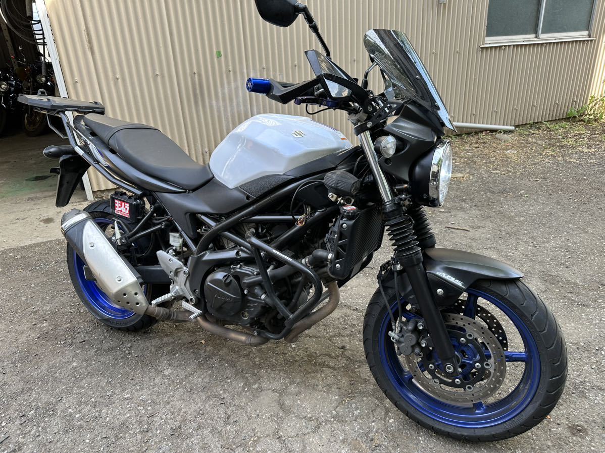 ☆車検2年付き☆SV650 ABS付 走行44620キロ エンジン始動動画有り