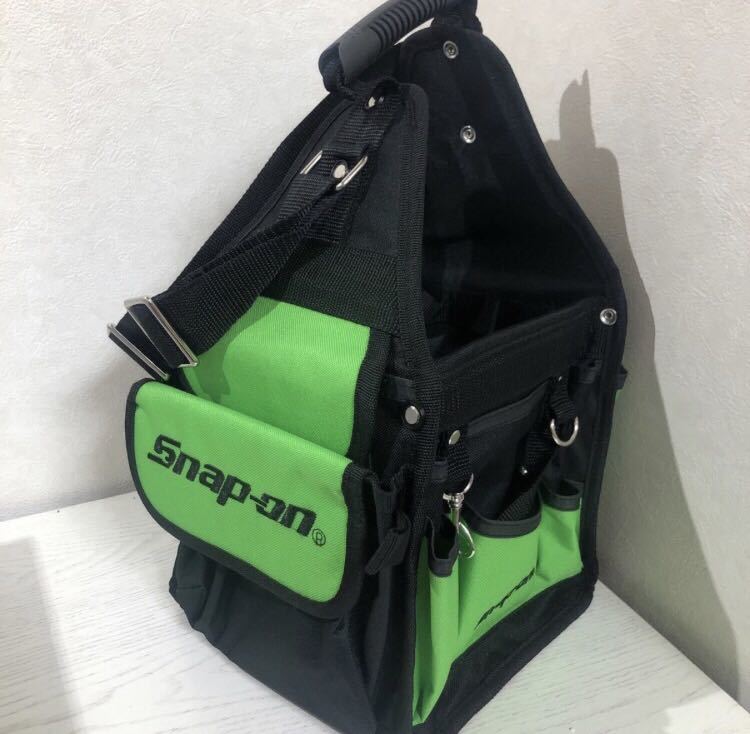 新品　スナップオン ツールバッグ TB1 手提げ　オカモチ収納　Snap-on グリーン