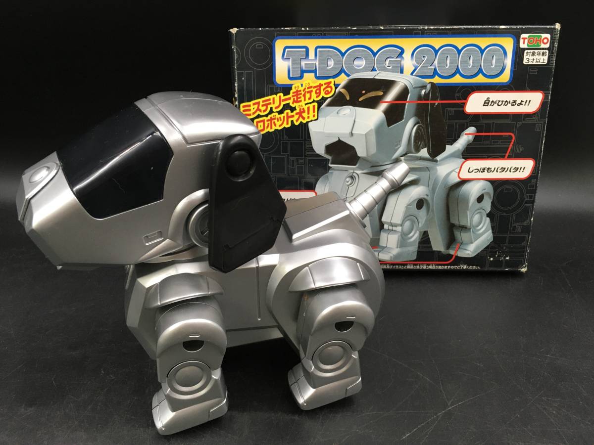 0510-301 トーホー T-DOG 2000 ミステリー走行する ロボット犬