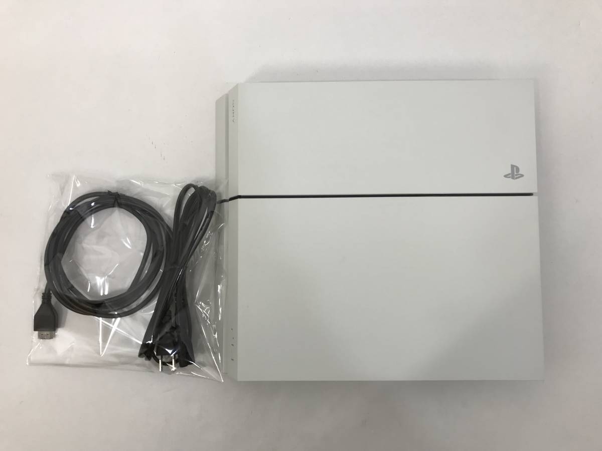 ※中古※PS4 500GB CUH-1200A 動作確認/初期化済 本体/電源ケーブル/HDMIのみ キズスレ有