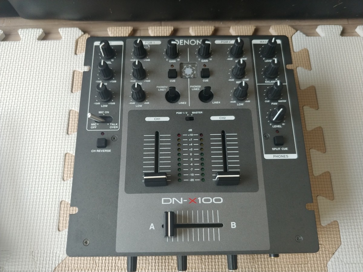 DN-X100 DENON デノン DJミキサー 動作品 DENON DN-X100 デノン 値下げ
