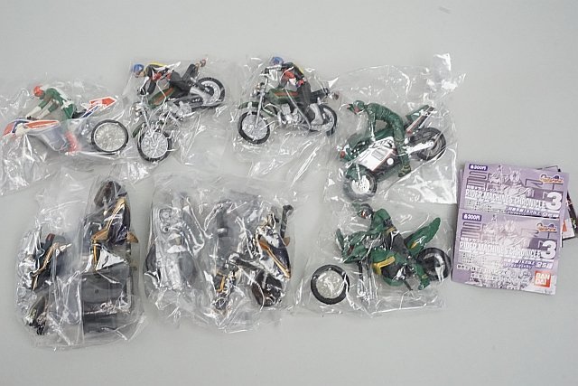 ☆ BANDAI バンダイ 特撮メカコレクション ライダーマシンクロニクル3 