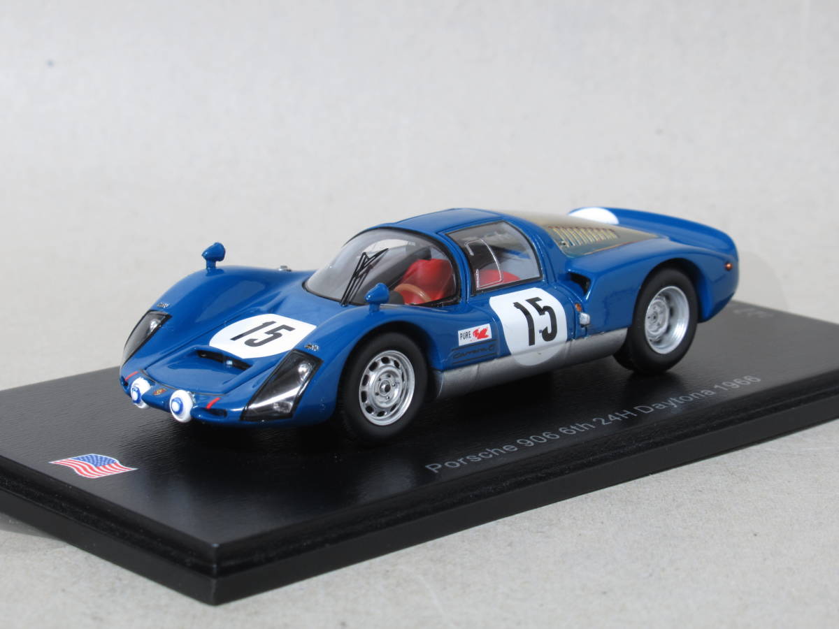 お得 1/43 ポルシェ 906 #15 デイトナ24時間 1966(レーシングカー)｜売買されたオークション情報、yahooの商品情報をアーカイブ公開 - オークファン レーシングカー