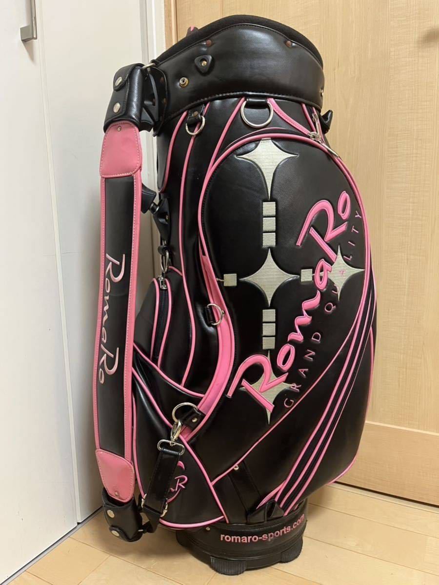 1円〜★完売★ロマロ★キャディバッグ★ゴルフ★アスリート★romaro★ゴルフバッグ★1円スタート★地クラブ★レア★1円スタート★激レア