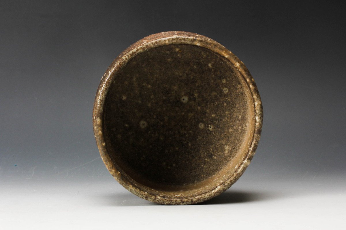 佳香】神崎紫峰 幻窯 信楽茶碗 共箱 共布 栞 茶道具 本物保証(茶碗