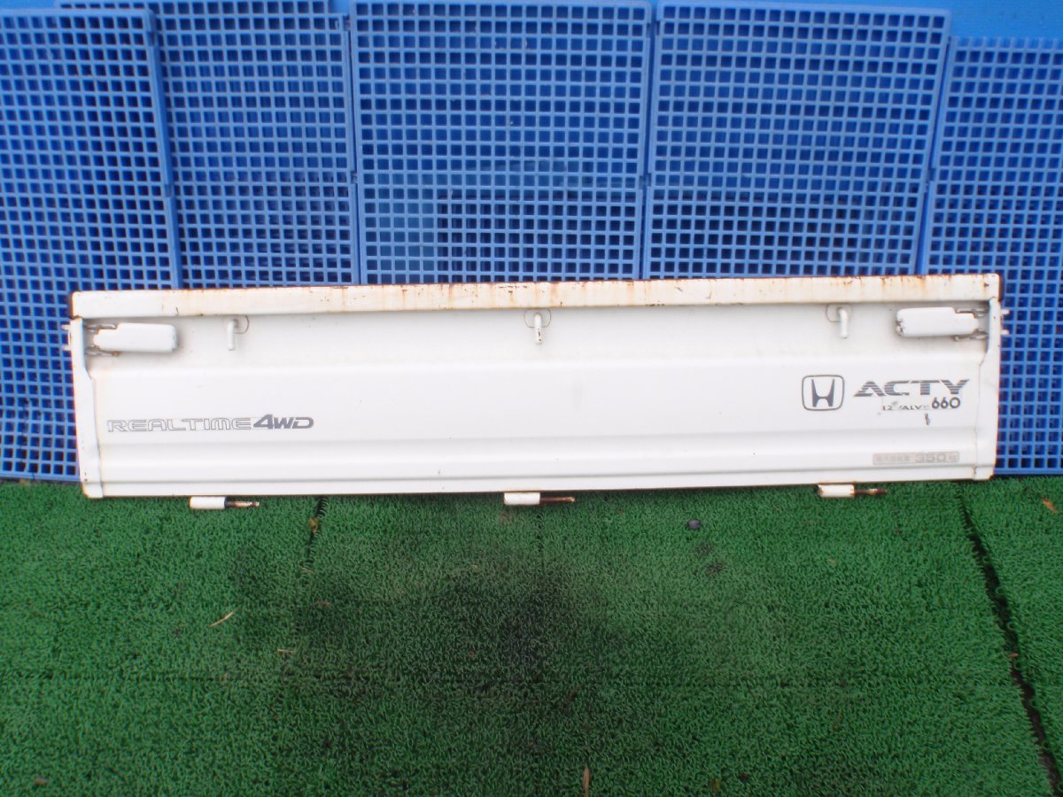 ★ HA4 HA3 アクティ トラック　 あおり 後ろ リア バックパネル NH528 白 350444JJ