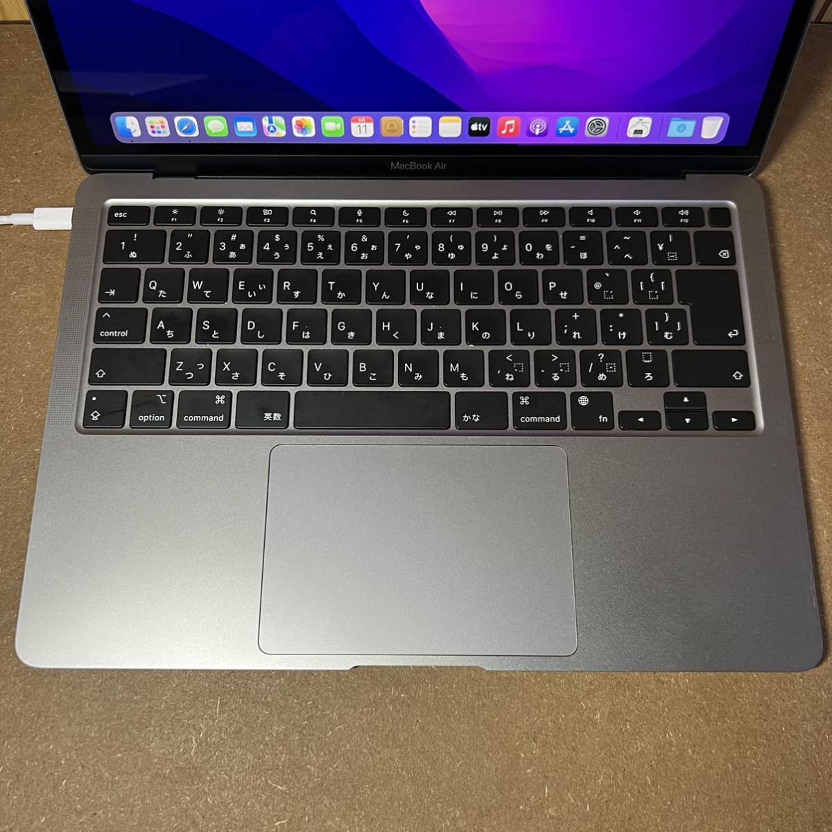 1円~【保証期間内】Apple MacBook Air M1 2020 13インチ 8GB 256GB