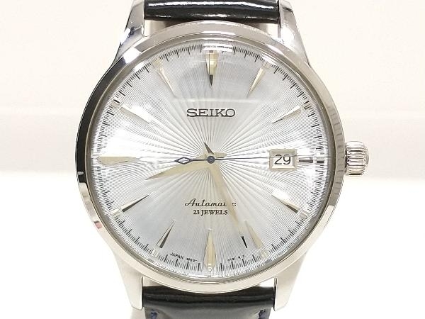 箱付き SEIKO セイコー メカニカルウォッチ 自動巻き SS ステンレス 