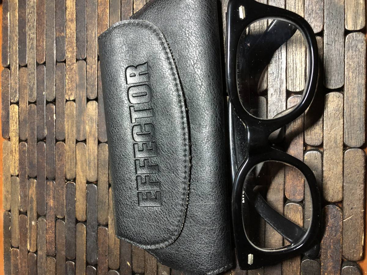 effector fuzz-s メガネ　眼鏡　老眼レンズ1.5 中古