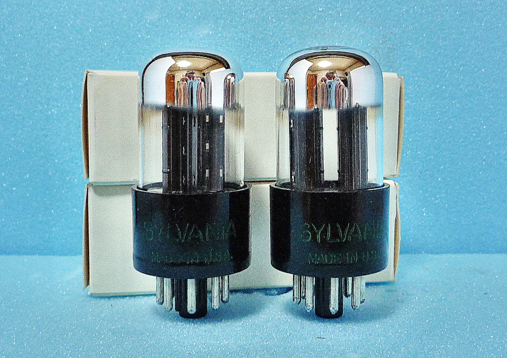 正規品，大得価 真空管 SYLVANIA 6SN7 GTA MADE IN USA シルバニア 品 2本セット No 2(真空管)｜売買されたオークション情報、yahooの商品情報をアーカイブ公開 - オークファン 真空管