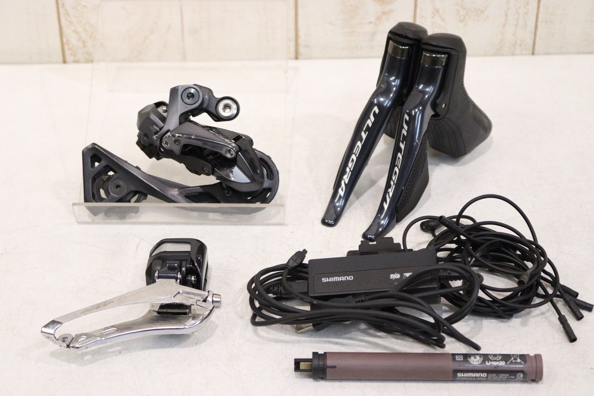 ★SHIMANO シマノ R8050シリーズ ULTEGRA 電動Di2 リムブレーキ 2x11s GS 3点 グループセット