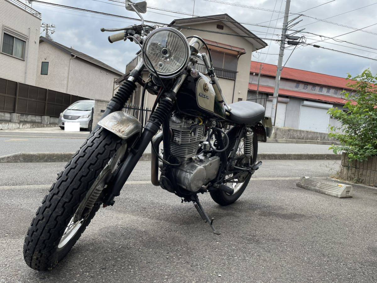 SR400 1jr fcr39 ペイトンプレイスマフラー カフェレーサー(251cc 
