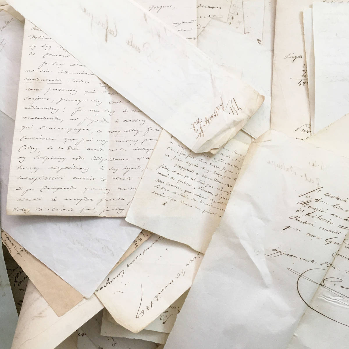 訳あり 100点程度 1880年〜 フランス アンティーク 古い紙類 契約書 公 