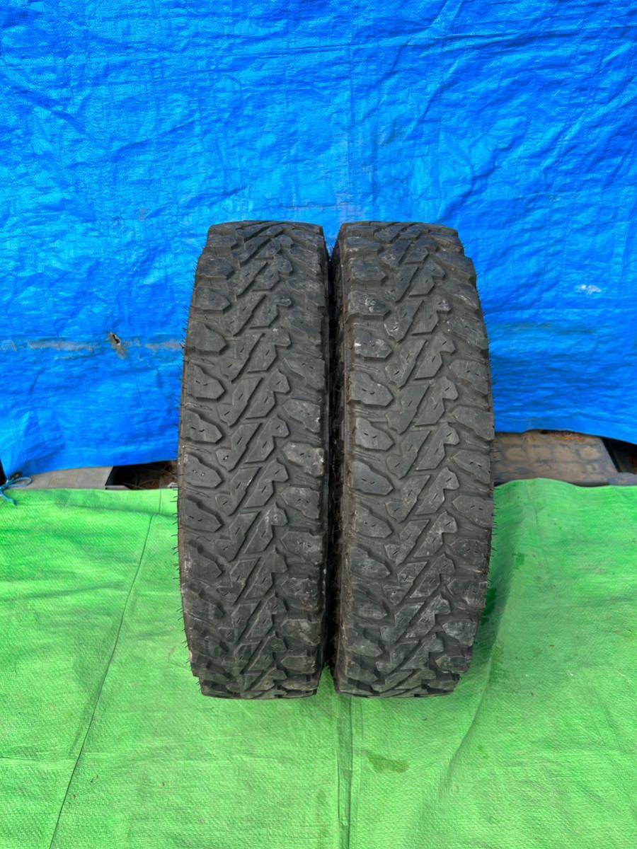 185/85R16 105/103 LT 8PRヨコハマGEOLANDAR M/T ミックスタイヤ　2本 2020年式　送料無料