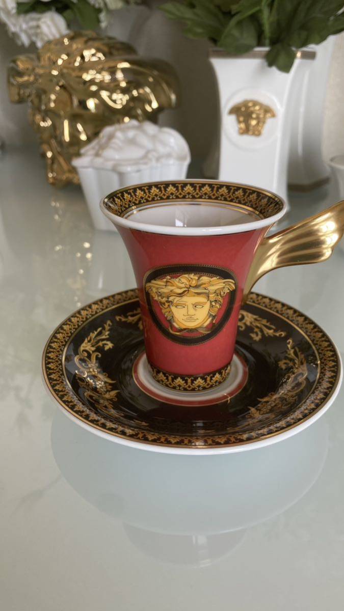 ヴェルサーチェversaceメデューサティーカップソーサーRosenthalローゼンタール2個あり