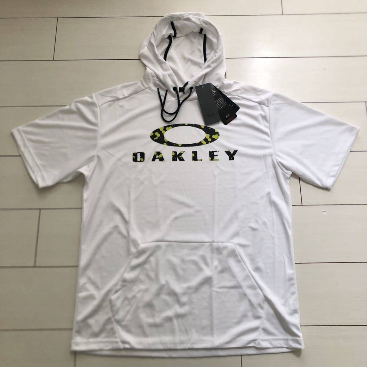☆￥7，150オークリーOAKLEY☆半袖フーデットプルオーバー【XL】US L☆