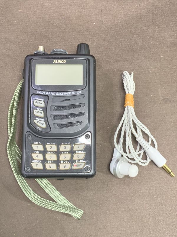 ALINCO DJ-X7】□アルインコ□超薄型広帯域受信機□ワイドバンドレシーバー