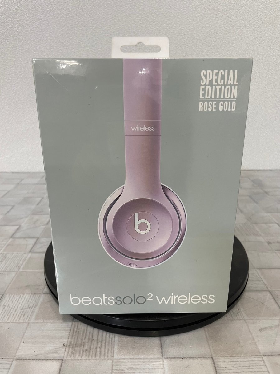△5970　未使用品　オーディオ機器　ワイヤレスヘッドフォン　beats solo2 wireless B0534　Bluetooth ビーツ