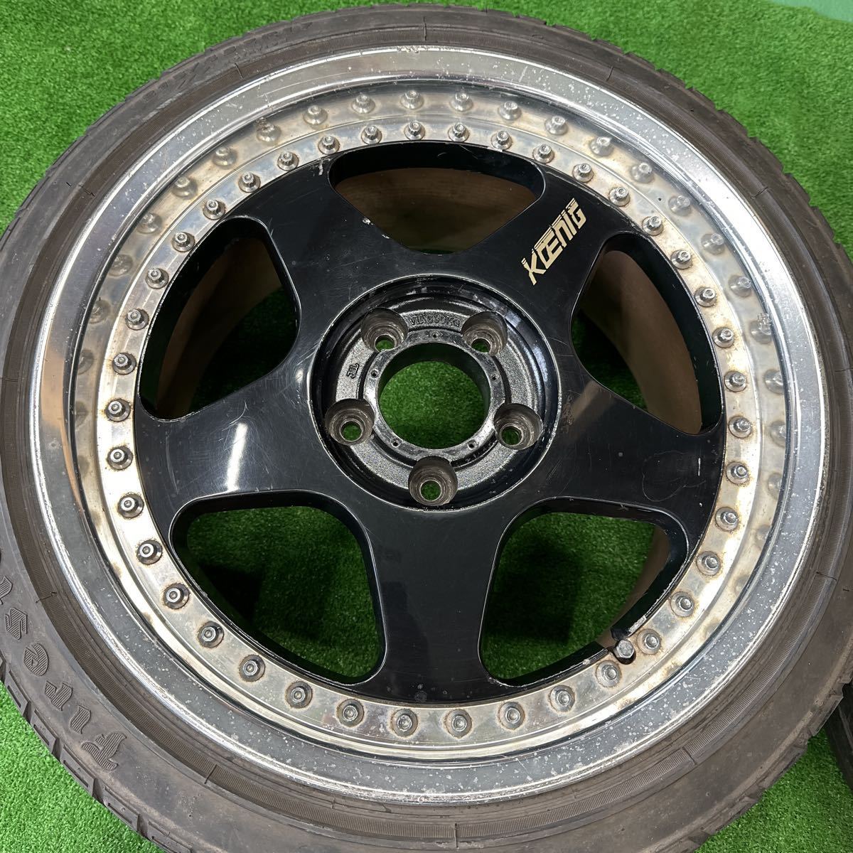 KOENIG ケーニッヒ Desmond ディスモンド 17インチ PCD114.3 5H 【8J