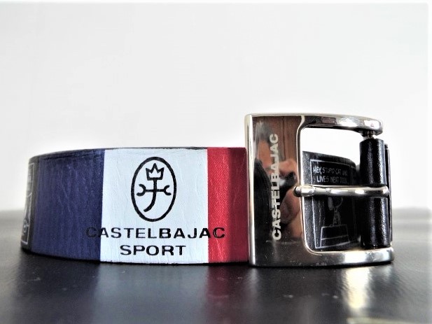 ★美品★castelbajac カステルバジャック / スヌーピー レザーベルト / サイズW85-95㎝ カット調整 可